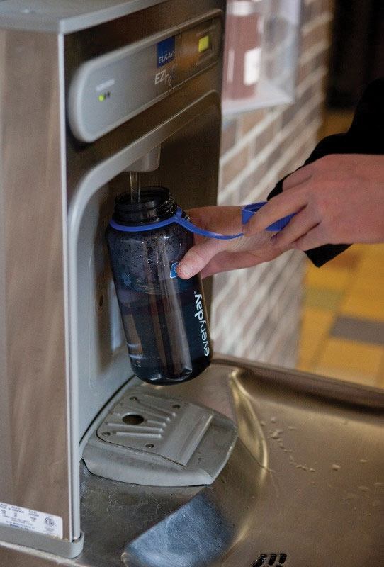 Water Bottle Refilling Station